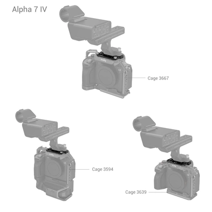 SMALLRIG SmallRig Adapter Plate for Sony FX3 XLR Handle MD4019