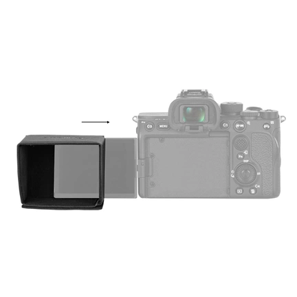 SMALLRIG Sunhood for Sony Alpha 7S III/Alpha 7C/ZV-1/FX3 Camera