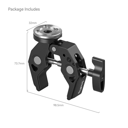 SMALLRIG Super Clamp with ARRI Rosette Mount 4249
