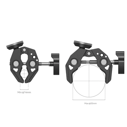 SMALLRIG Super Clamp with ARRI Rosette Mount 4249