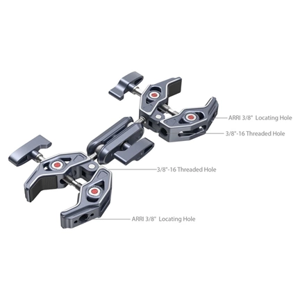 SMALLRIG Super Clamp with Double Crab-Shaped Clamps 4103