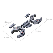 SMALLRIG Super Clamp with Double Crab-Shaped Clamps 4103