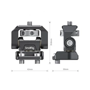 SMALLRIG Swivel and Tilt Adjustable Monitor Mount with Screws Mount 2904