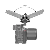 SMALLRIG Swivel and Tilt Monitor Mount with Nato Clamp(Both Sides) BSE2385