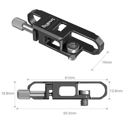 SMALLRIG T5 Portable SSD cable clamp for BMPCC 6K PPO