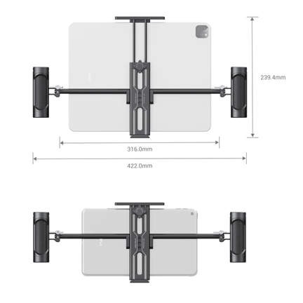 SMALLRIG Tablet Mount with Dual Handgrip for iPad 2929