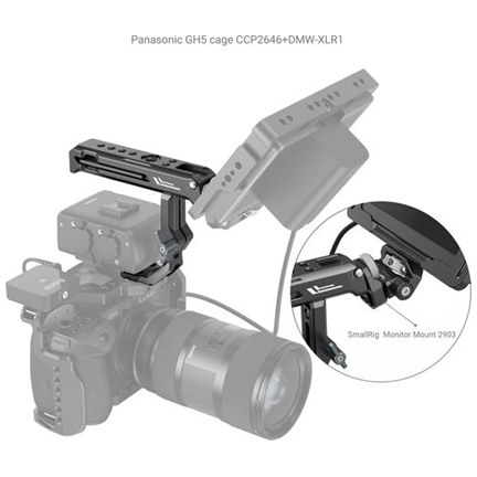 SMALLRIG Top Handle for Sony XLR-K1M / K2M / K3M and Panasonic DMW-XLR1 Adapter 3082 SMALLRIG Top Handle for Sony XLR-K1M / K2M / K3M and Panasonic DMW-XLR1 Adapter 3082