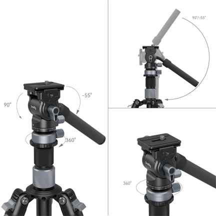 SMALLRIG Travel Video Tripod Kit 4221