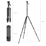 SMALLRIG Travel Video Tripod Kit 4221