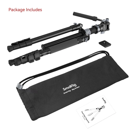 SMALLRIG Travel Video Tripod Kit 4221