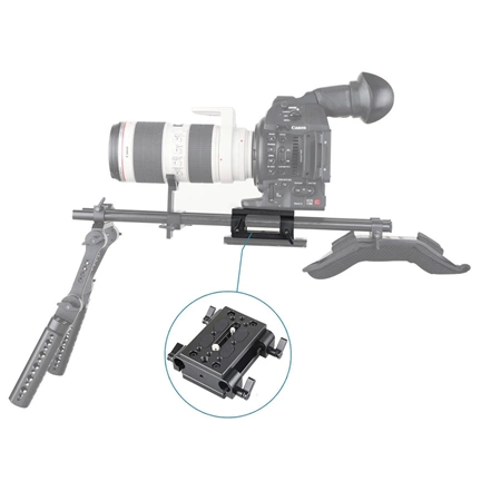 SMALLRIG Tripod Mounting Kit W/15mm Rail Block 1798