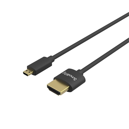 SMALLRIG Ultra Slim 4K HDMI Cable (D to A) 35cm 3042
