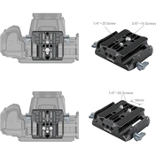 SMALLRIG Universal LWS Baseplate with Dual 15mm Rod Clamp 3357