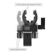 SMALLRIG Universal Shotgun Microphone Mount 1993