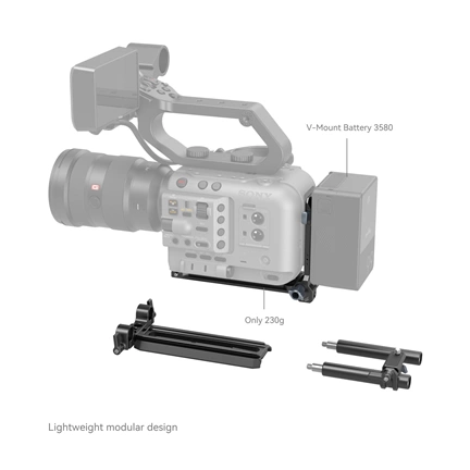 SMALLRIG V-Mount Battery Mount Plate Kit for Cinema Cameras 4323