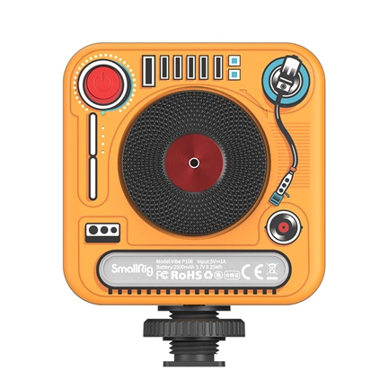 SMALLRIG Vibe P108 Full Color mini LED Video Light (“Phonograph” Limited Edition) 4276 SMALLRIG Vibe P108 Full Color mini LED Video Light (“Phonograph” Limited Edition) 4276