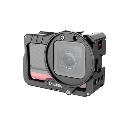 SMALLRIG Vlogging Cage and 52mm Filter Adapter for Insta360 ONE R 4K Edition 2901