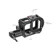 SMALLRIG Vlogging Cage and Mic Adapter Holder for GoPro HERO8 Black CVG2678