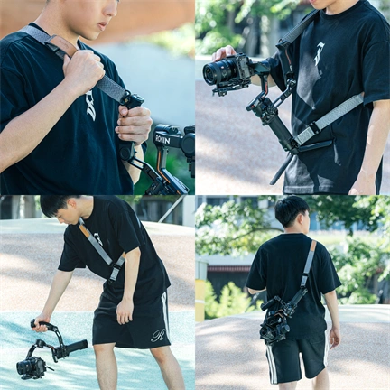 SMALLRIG Weight-Reducing Shoulder Strap for DJI RS 3 / RS 3 Pro / RS 2 / RSC 2 4118