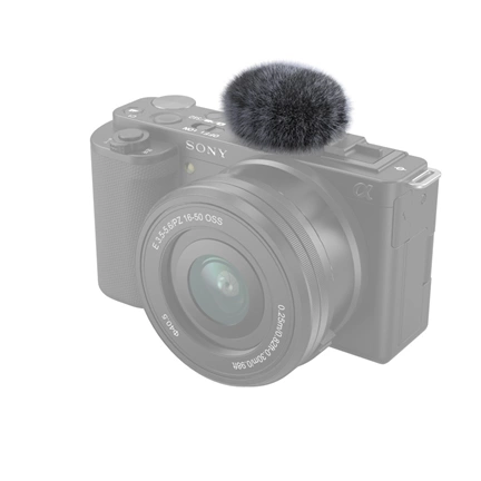 SMALLRIG Windshield for Sony ZV-E10 and ZV-1(Gray)3529