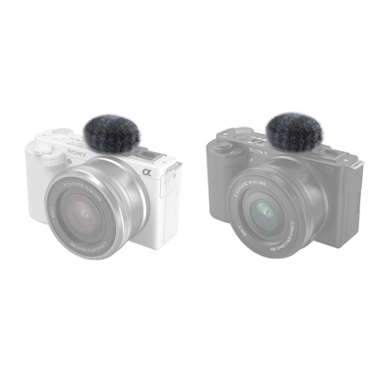 SMALLRIG Windshield for Sony ZV-E10 and ZV-1(Gray)3529
