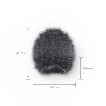SMALLRIG Windshield for Sony ZV-E10 and ZV-1(Gray)3529