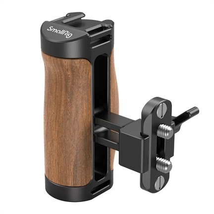 SMALLRIG Wooden NATO Side Handle (with Quick Release NATO Rail)2978