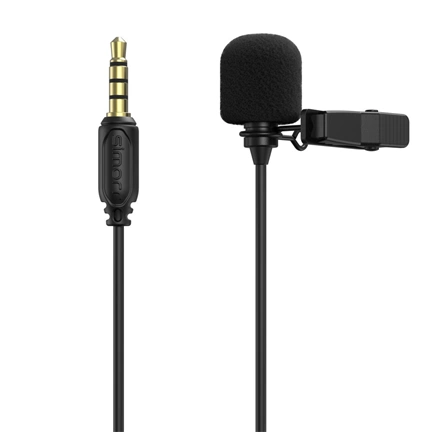 SMALLRIG simorr Wave L1 3.5mm Lavalier Microphone (Black) 3388