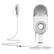 SMALLRIG simorr Wave U1 USB Condenser Microphone (White)