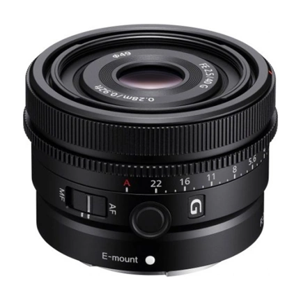 SONY 40mm f/2.5 FE G SONY 40mm f/2.5 FE G