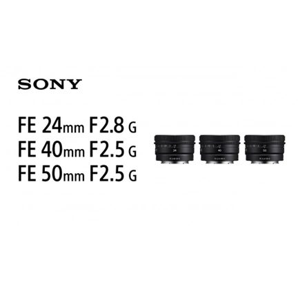 SONY 50mm f/2.5 FE G SONY 50mm f/2.5 FE G