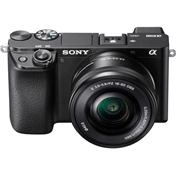SONY Alpha 6100 Fekete + 16-50mm MILC fényképezőgép KIT