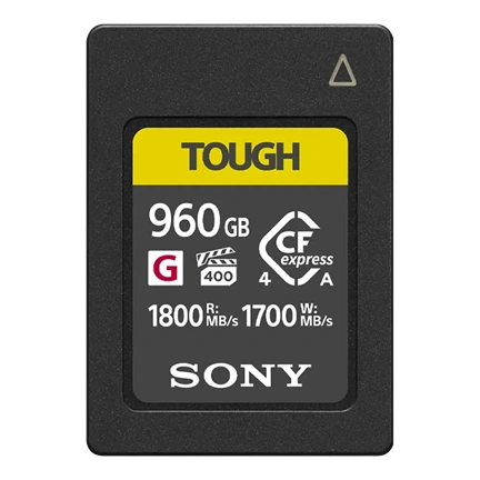 SONY CFexpress 4.0 Type A 960GB memóriakártya - 80.000 Ft pénzvisszatérítés 2026/07/31-ig