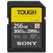 SONY G Tough SDXC V90 UHS-II U3 300/299MB/s 256GB