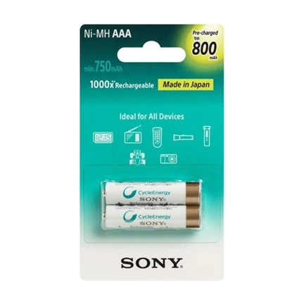 SONY NH-AAAB2KN AKKUMULÁTOR 800mAh 2db