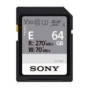 Sony SF-E SDXC 64GB UHS-II U3 V30 270/45 MB/s