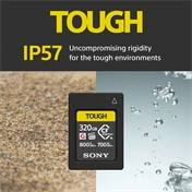 SONY Tough CFexpress Type A CEA-G 320GB memóriakártya - 40.000 Ft pénzvisszatérítés július 31-ig SONY Tough CFexpress Type A CEA-G 320GB memóriakártya - 40.000 Ft pénzvisszatérítés július 31-ig