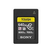 SONY Tough CFexpress Type A CEA-G 640GB memóriakártya - 80.000 Ft pénzvisszatérítés július 31-ig SONY Tough CFexpress Type A CEA-G 640GB memóriakártya - 80.000 Ft pénzvisszatérítés július 31-ig