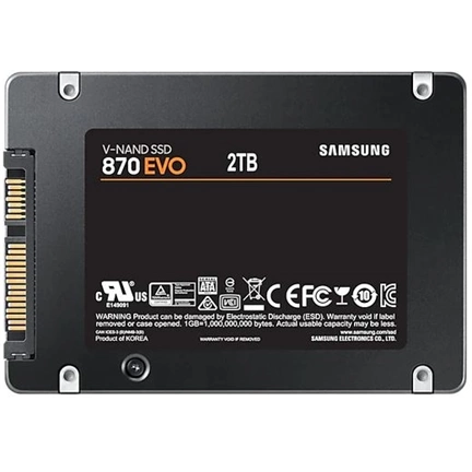 SSD SATA 2,5" SAMSUNG 2TB 870 EVO Series