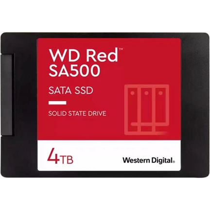 SSD WD RED SA500 4TB NAS Sata3 2,5 7mm WDS400T2R0A 3D NAND