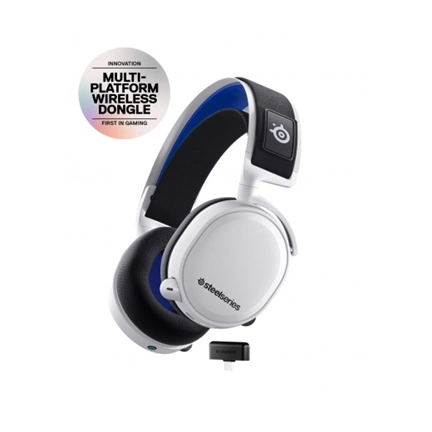 STEELSERIES Arctis 7p+ Wireless Gaming Headset - White