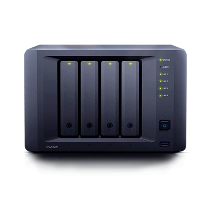 SYNOLOGY Deep Learning NVR DVA3221