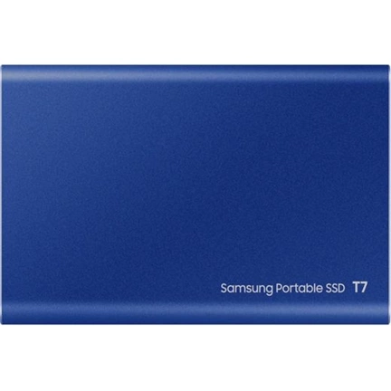 Samsung 1000GB USB 3.2 (MU-PC1T0H/WW) kék ujjlenyomatolvasós T7 Touch külső SSD