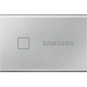 Samsung 1000GB USB 3.2 (MU-PC1T0S/WW) ezüst ujjlenyomatolvasós T7 Touch külső SSD