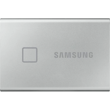 Samsung 1000GB USB 3.2 (MU-PC1T0S/WW) ezüst ujjlenyomatolvasós T7 Touch külső SSD