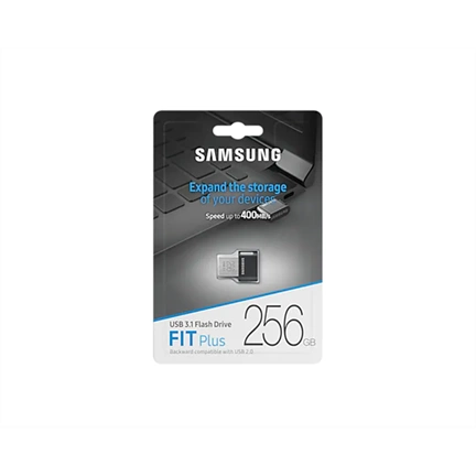Samsung 256GB Fit Plus szürke USB 3.1