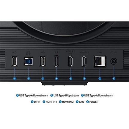 Samsung 27" Odyssey G7 G70D gaming monitor - LS27DG702EUXDU, UHD, 144 Hz