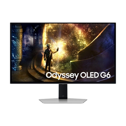 Samsung 27" Odyssey OLED G6 G61SD Gaming Monitor - QHD, 240 Hz, LS27DG602SUXEN