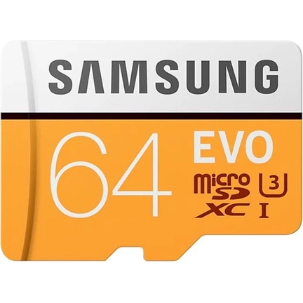 Samsung 64GB EVO Class 10 UHS-1 vízálló microSDXC memóriakártya
