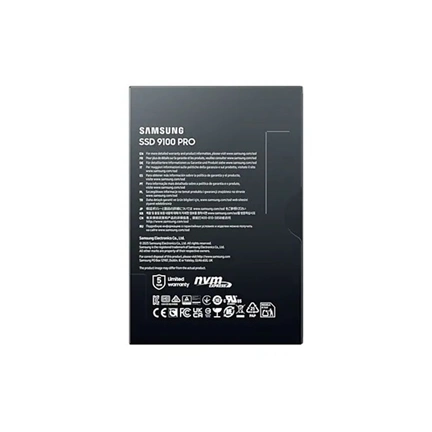 Samsung 9100 Pro SSD PCIe 5.0 NVMe M.2 14700/13300MB/s 1TB